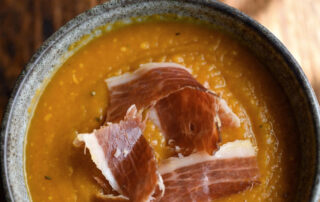 Platos otoñales con jamón ibérico - La Casa del Jamón