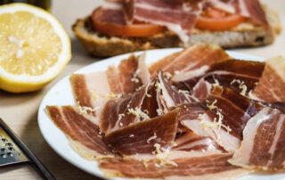 Jamón ibérico con limón, una tendencia top - La Casa del Jamón