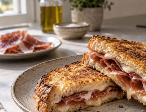 Sándwich mixto con jamón ibérico, el clásico mejorado